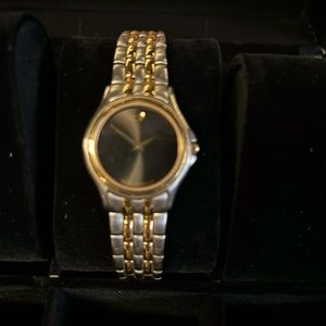Movado lds two tone